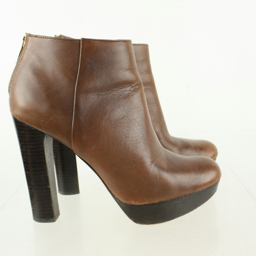 Michael By Michael Kors Platform Ankle Boots